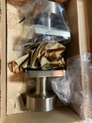 Emtek 505ROUUS15 Round Reversible Non-Turning Two-Sided Dummy Door Knob Set from the Brass Modern Collection - Satin Nickel