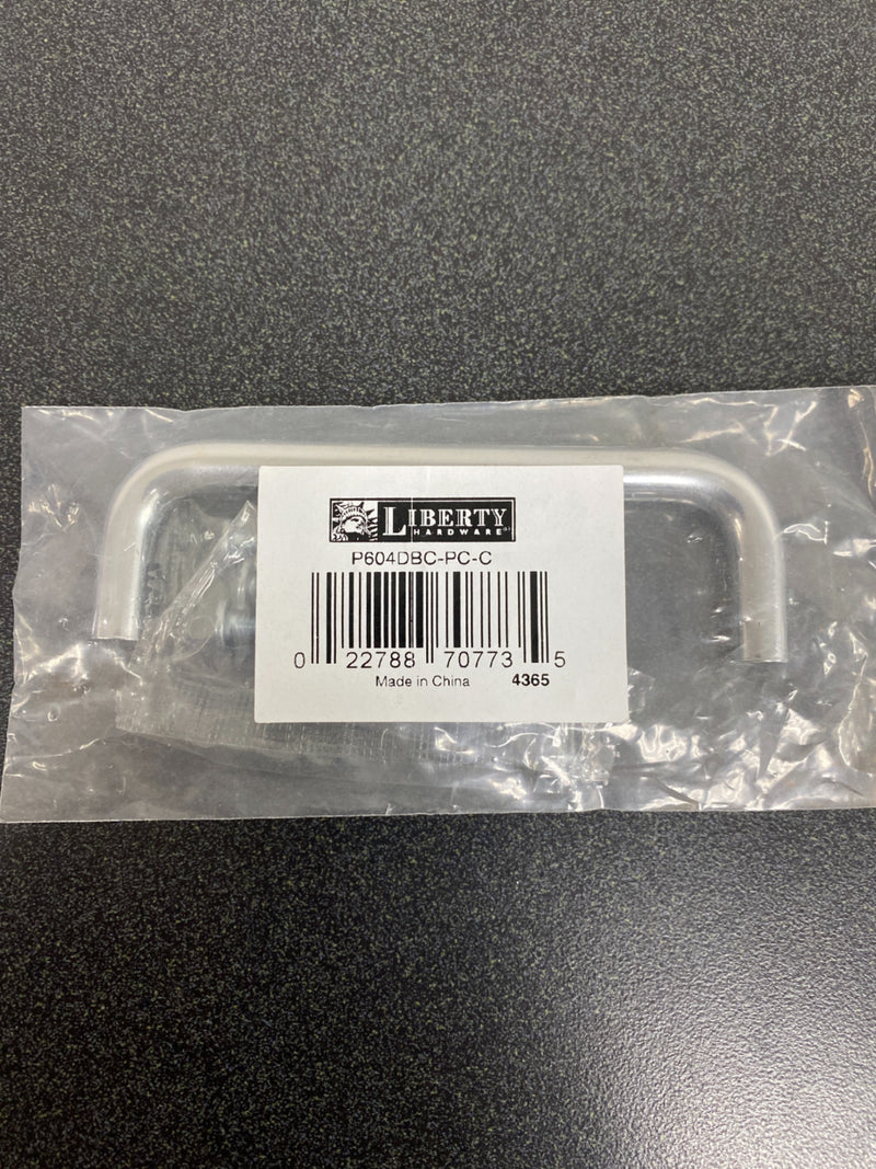 Liberty P604DBC-PC-C 3-1/2 in. (89mm) Center-to-Center Polished Chrome Wire Drawer Pull