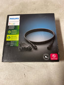 Philips hue 1748930VN 8 ft. Outdoor Low Voltage Black Cable Extension and T-Part (1-Pack)
