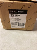 Baldwin 5015.112.IDM Solid Brass Door Knob