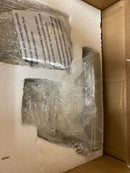 Z-Lite 1929-1S-BN Zaid Single Light 8" Tall Bathroom Sconce with a Clear Chisel Glass Shade - Brushed Nickel