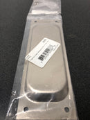 Emtek Classic Rectangular Pocket Door Flush Pull 2-1/2" x 7-1/2 " Satin Nickel