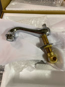 Kingston Brass KS3951PL Restoration 1.2 GPM Mini-Widespread Bathroom Faucet with Pop-Up Drain Assembly - Polished Chrome