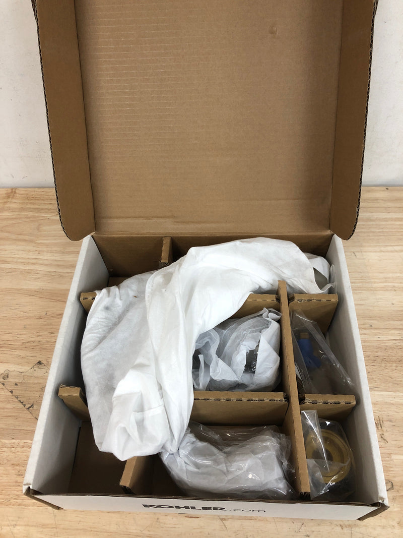 Kohler T26426-4-BN Simplice Double-Handle Tub Faucet Trim in Vibrant Brushed Nickel (Valve Not Included)