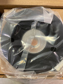 Nora Lighting NM4-RDC30BB M4 4" Canless Round Reflector 3000K LED Recessed Fixture - Airtight - Matte Black