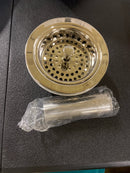 Kohler K-8801-SN Duostrainer Basket Strainer with Sink Drain and Tailpiece - Polished Nickel
