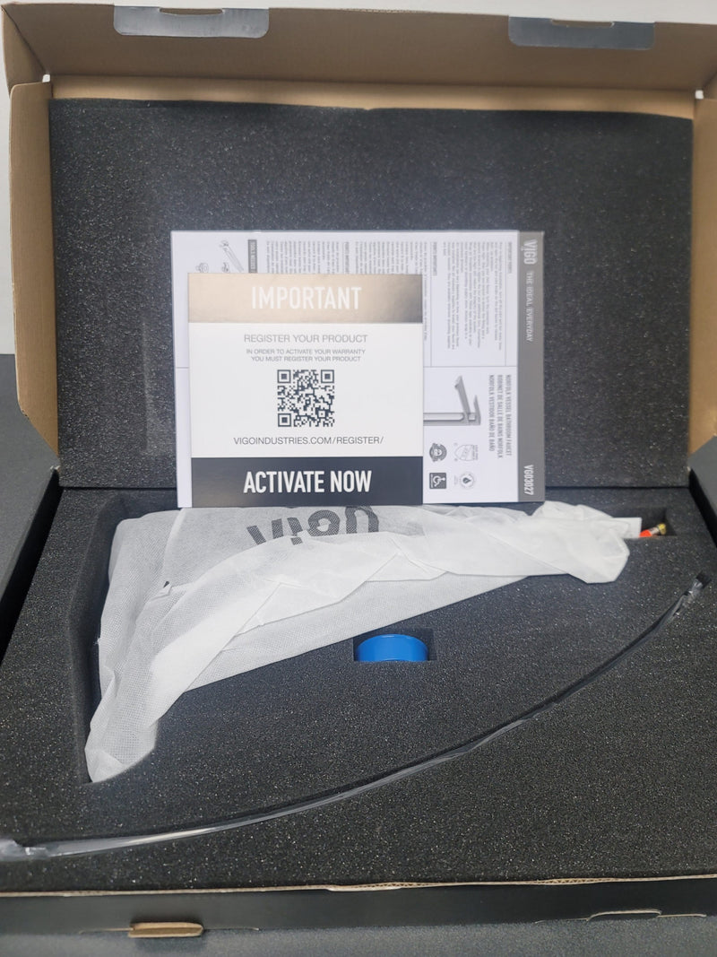 VIGO Norfolk Matte Black 1-handle Vessel WaterSense Bathroom Sink Faucet