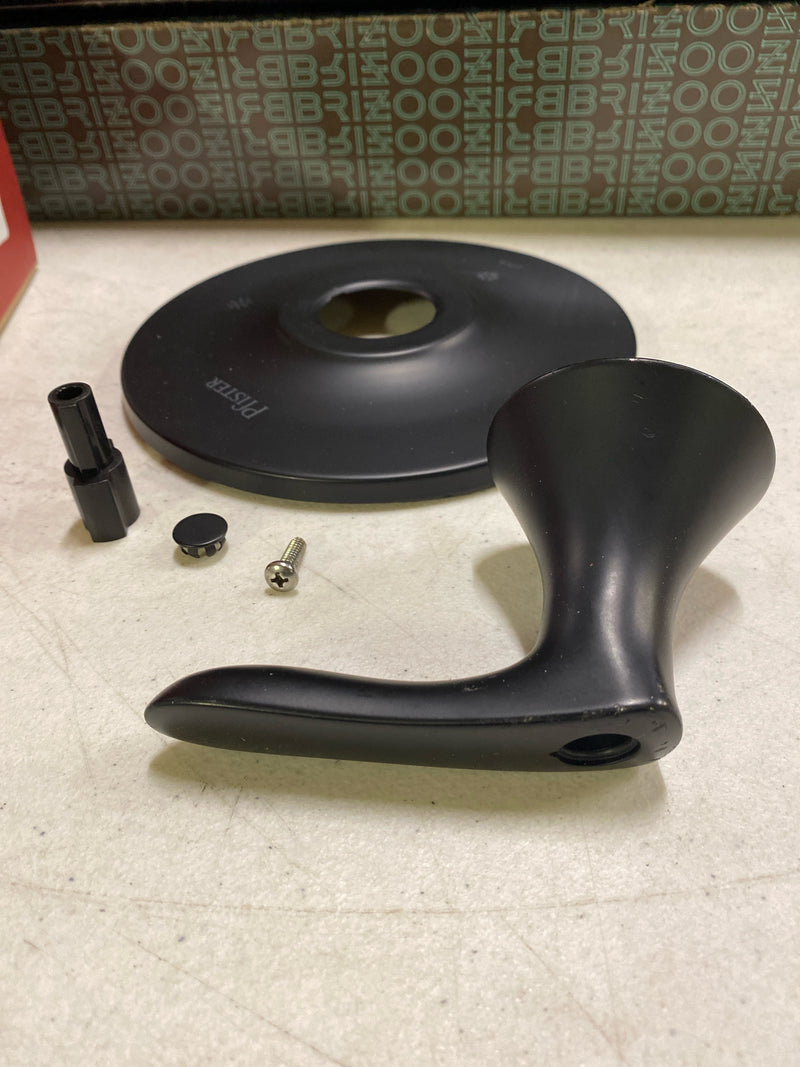 Pfister R89-1WRB Weller 1-Handle Tub and Shower Valve Only Trim Matte Black