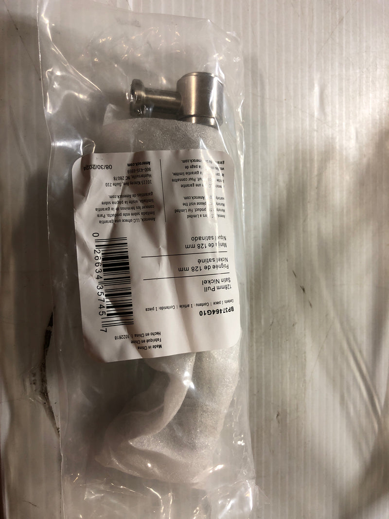 Amerock BP37464G10 Faircrest 5-1/16 Inch Center to Center Smooth Bar Cabinet Pull - Satin Nickel