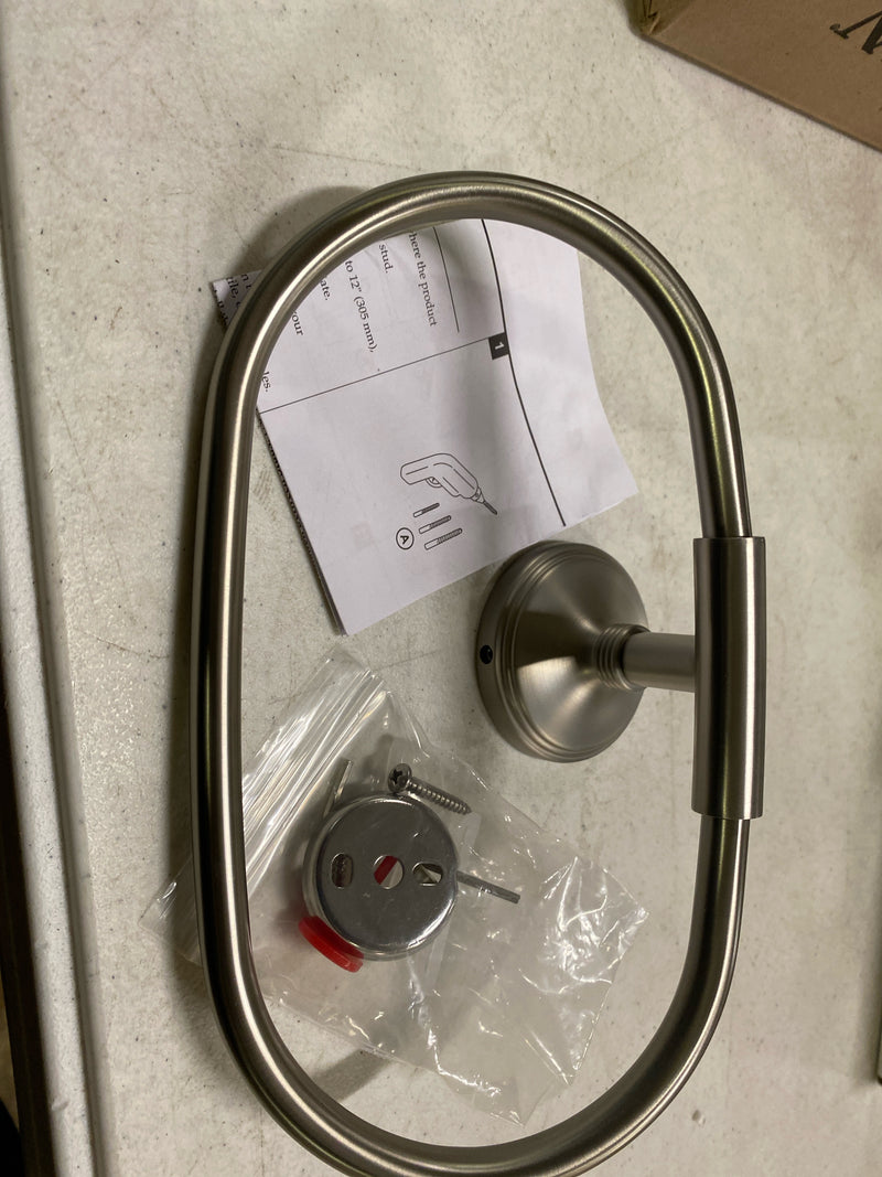 KOHLER Paces Wall Mounted Towel Ring in Vibrant Brushed Nickel