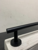 Amerock BH26544MB Arrondi 24" Towel Bar - Matte Black