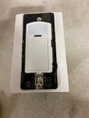 Leviton DVS05-1LZ 5 Amp Single Pole or 3-Way Decora Vacancy Motion Sensor In-Wall Switch, Manual-On , White/Ivory/Light Almond DVS05-1LZ