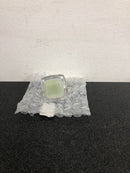 Sietto K-712-SN Reflective 1-1/4 Inch Square Cabinet Knob - Satin Nickel