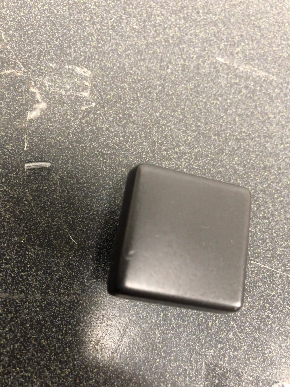 Amerock BP55271BBR Blackrock 1-3/16 Inch Square Cabinet Knob - Black Bronze