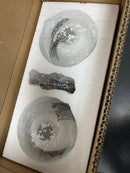 Progress Lighting P2166-15 Fleet 14" Wide 2 Light Vanity Light with Etched Glass Shades - Polished Chrome