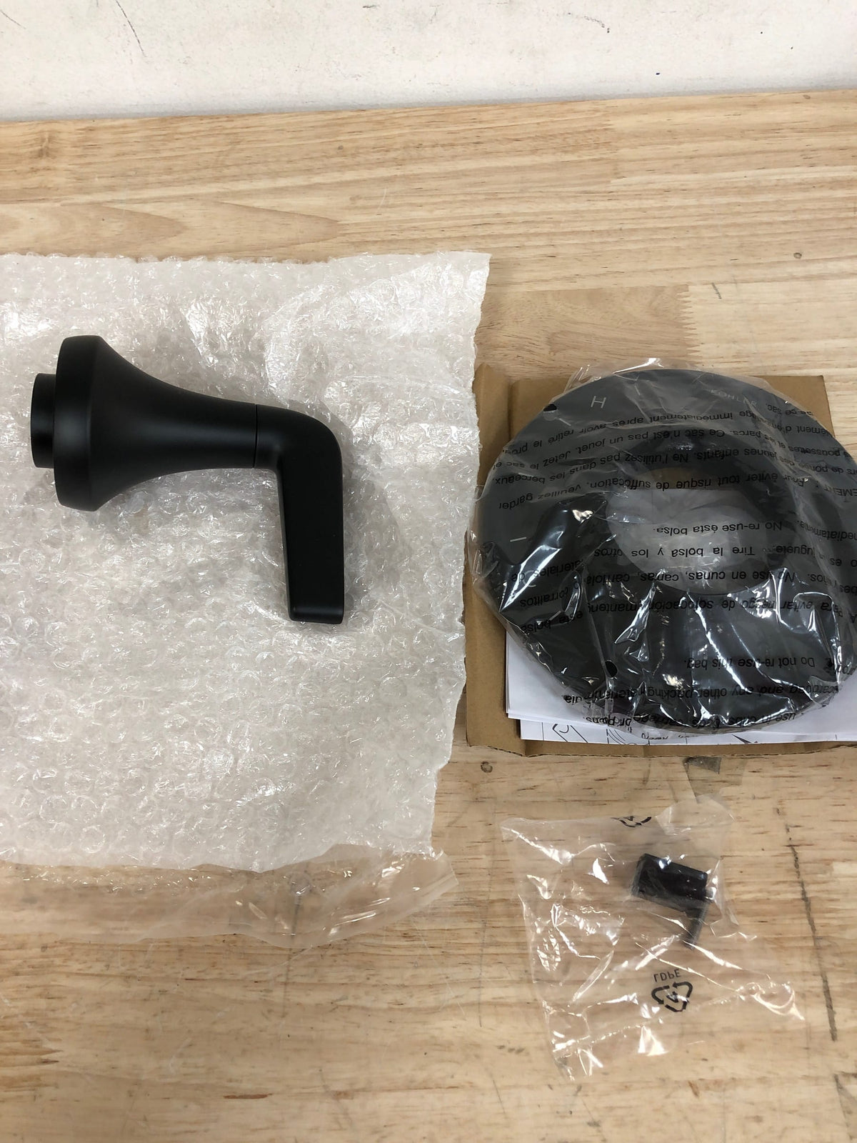 Kohler K-TS24617-4-BL Tempered Pressure Balanced Valve Trim Only with Single Lever Handle - Less Rough In - Matte Black
