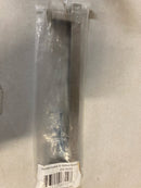 Jeffrey Alexander 293-160SN Zane 6-5/16" (160mm) Center to Center Square Bar Cabinet Handle / Drawer Pull - Satin Nickel