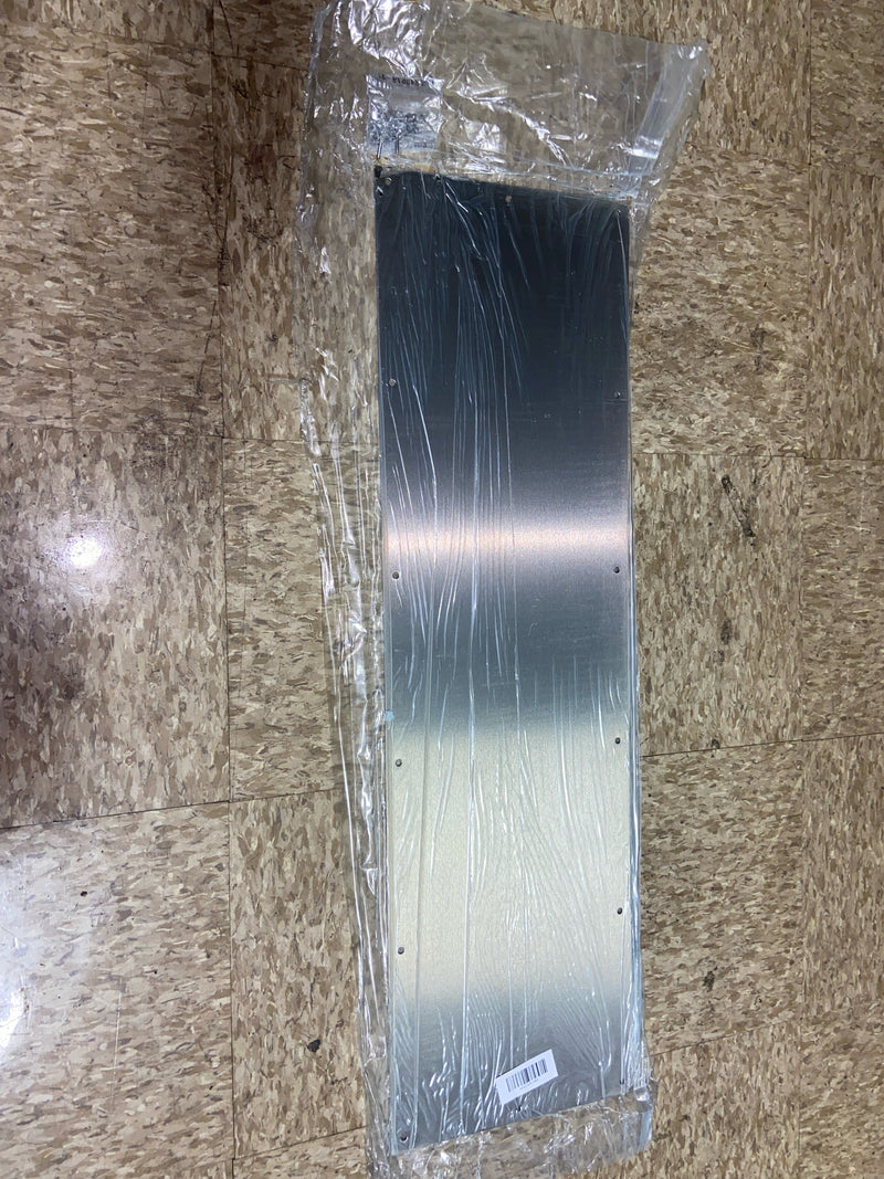 Ives 840032D1034 10" x 34" Steel Kick Plate - Stainless Steel