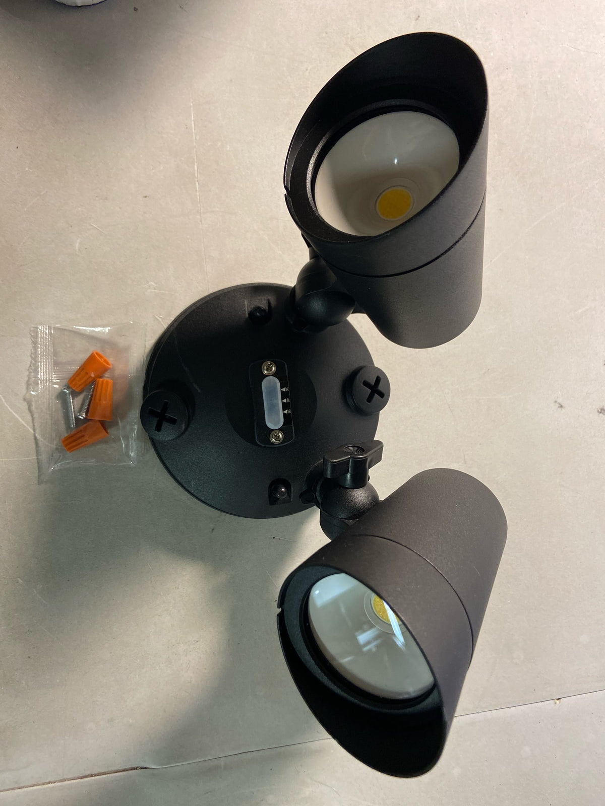 American Lighting FL2S-3CCT-BK Architectural 7" Wide LED Outdoor Flood Light - Black