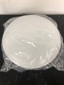 Commercial electric 54074391 12 in. White Round Closet Light LED Flush Mount Ceiling Light 1000 Lumens 4000K Bright White Dimmable Pantry Laundry