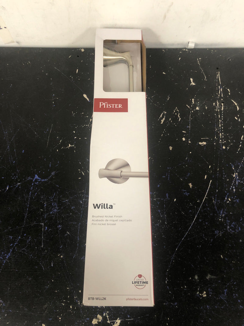 Pfister BTB-WLL2K Willa 24" Towel Bar - Brushed Nickel