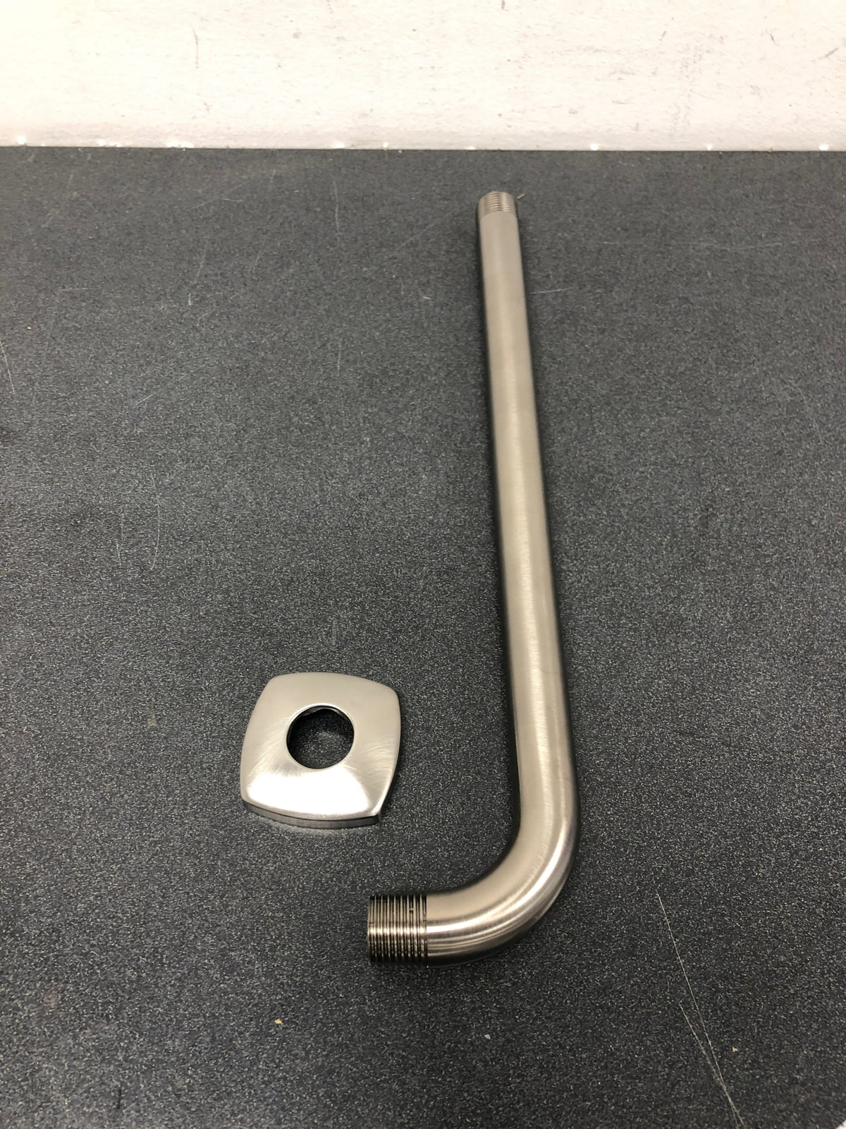 Brizo 83867-NK Allaria 13" Wall mount Shower Arm and Flange - Luxe Nickel