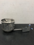 Halo H27RICAT Medium (E26) New Construction Housing for 6" Trim Size - Raw Finish