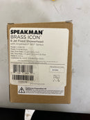 Speakman S-2252-PB Icon 2.5 GPM Multi Function Shower Head - Polished Brass