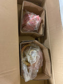 DESIGNERS FOUNTAIN Dalton Industrial Farmhouse 4-Light Bathroom Vanity Light Fixture, Brushed Gold, D243M-4B-BG