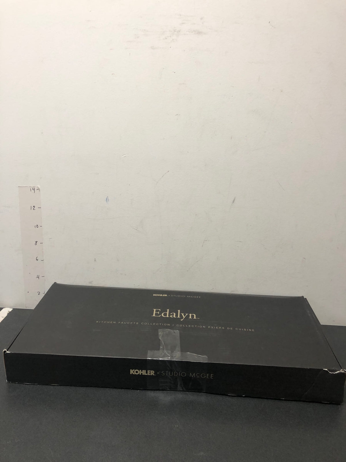 Kohler K-28358-2MB Edalyn by Studio McGee 1.5 GPM Single Hole Pull Down Kitchen Faucet with Boost Spray, DockNetik, ProMotion, and MasterClean Technologies - Vibrant Brushed Moderne Brass
