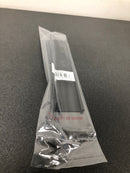 Berenson 1068-4055-P Bravo 9-1/16 Inch Long Finger Tab Cabinet Lip Pull  / Drawer Lip Pull from the Uptown Appeal Series - Satin Black