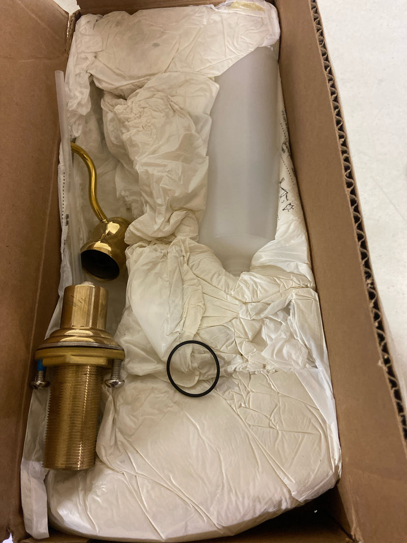 Newport Brass 124/03N Chesterfield Deck Mounted Soap Dispenser - Polished Brass Uncoated (Living)