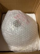 Elegant Lighting LD2211SG Baxter 10" Wide Semi-flush Globe Ceiling Fixture - Satin Gold