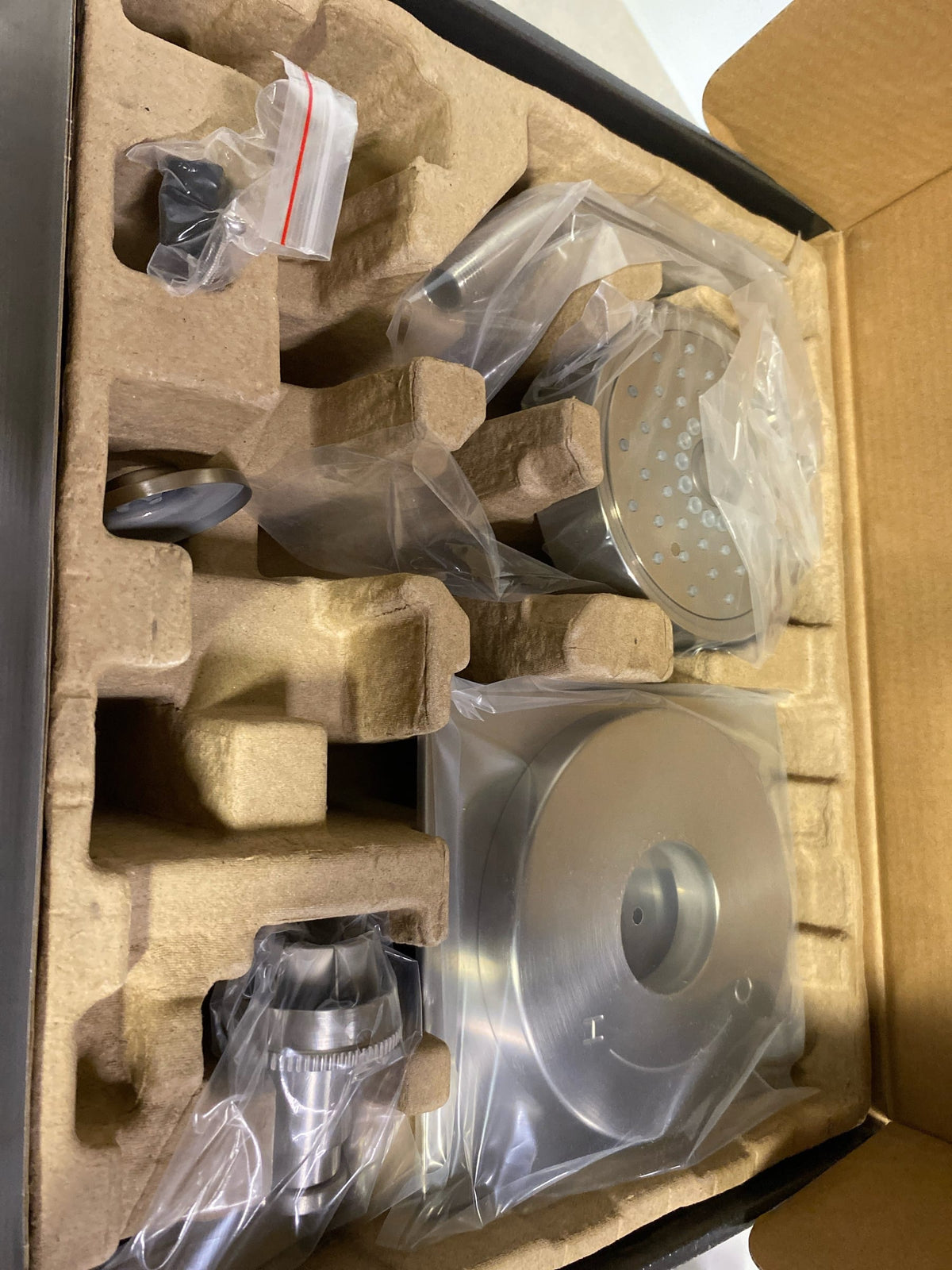 Kohler KTS35916-4G-BN Castia by Studio McGee Shower Only Trim Package with 1.75 GPM Single Function Shower Head with MasterClean Sprayface Vibrant Brushed Nickel