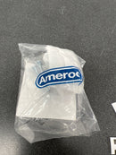 Amerock versa 1-3/8 in (35 mm) diameter satin nickel cabinet knob