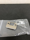 Schlage 10026619 1 5/8" x 2 1/4" Full Lip Strike Plate with Square Corners - Satin Nickel