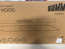 Summit appliance H36RSS 36 in. 220 CFM Convertible Range Hood with Light in Stainless Steel