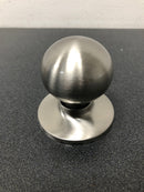 Kwikset SK7000RG-15V1 Safe Lock by Kwikset Regina Reversible Non-Turning One-Sided Dummy Door Knob - Satin Nickel