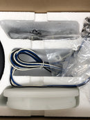 Craftmade 647881237455 Terie 52 in. Indoor Dual Mount 3-Speed Reversible Motor Flat Black Finish Ceiling Fan with Integrated LED Light Kit