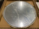 ICO Bath ID1030.BG Denver 30" Diameter Modern Circular Aluminum Framed Bathroom Wall Mirror with Light - Brushed Gold