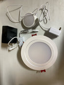 Commercial Electric Elite Series 6 in. LED DuoBright, 3-Level Lumen Select, Ultra Directional Canless Recessed Light, Adjustable CCT 1011574452