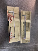 Cavilock CL400B0029 Magnetic Privacy Pocket Door Pull Set with LH Snib/RH Emergency for 1-3/8 Inch Thick Doors - Bright Chrome