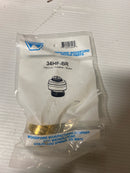 Woodford 34HF-BR 13/16 in. - 24 Special Threads x 3/4 in. Hose Thread Brass Vacuum Breaker
