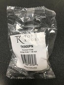 Top Knobs TK900PN Kinney 1-1/8 Inch Mushroom Cabinet Knob from the Lynwood Collection - Polished Nickel