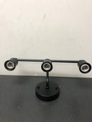 Elegant Lighting LD4028W16BK Serif 3 Light 15" Wide Bathroom Vanity Light - Black