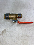 Sharkbite UR22973 Max 3/4 in. x 1/2 in. Brass Push-to-Connect Ball Valve