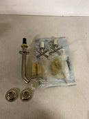 Kohler K-T14413-3-CP Purist 1.2 GPM Wall Mounted Widespread Bathroom Faucet - Polished Chrome