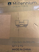 Millennium Lighting 24002-PN Avenna 2 Light 15" Wide Vanity Light - Polished Nickel