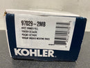 Kohler K-97029-2MB Avid 3 Inch Finger Pull - Vibrant Brushed Moderne Brass