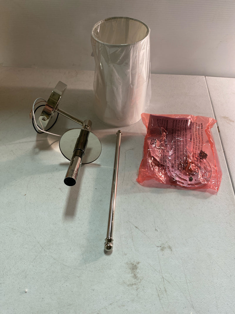 Z-Lite 807-1S-PN Emily 26" Tall Wall Sconce - Polished Nickel